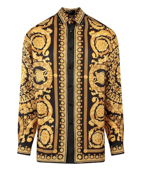 camicia uomo fantasia versace|Men's Designer Clothes .